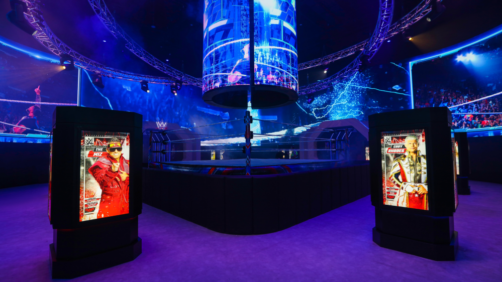 La WWE Experience di Riyadh si illumina con PROLIGHTS